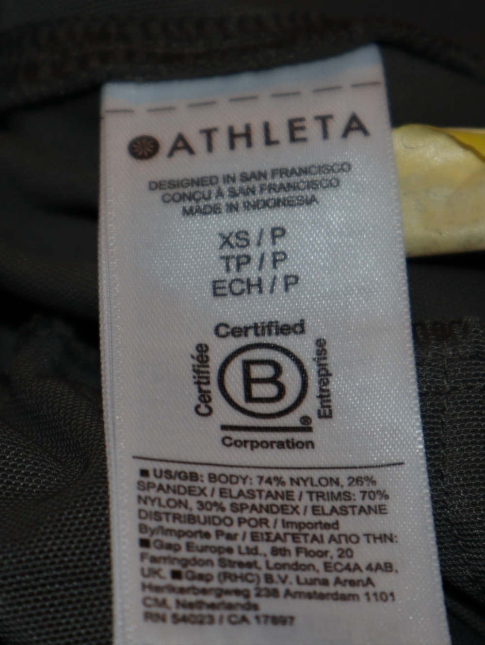 ATHLETA Venice Jogger High Rise Pant | Hematite Green  XSmall Petite  #597888 - Picture 11 of 11